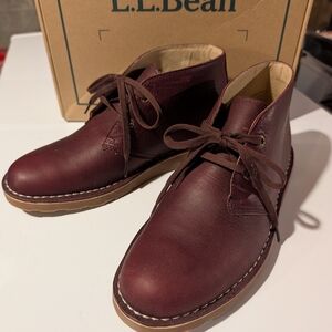 L.L. Bean Men's Dark Brown Chukka Boots